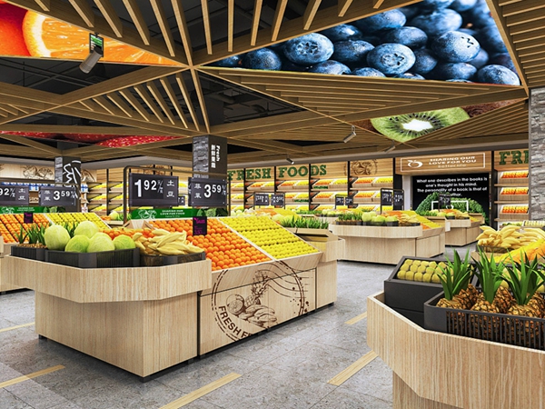 赣州超市设计与布局